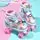 Rainbow Roller Skates With Light S/31-34/ - როლიკები, 5 image