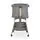 Cangaroo Baby Crib Adoro Grey ახალშობილის საწოლი, 4 image