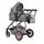Cangaroo Midas 2in1 Grey საბავშვო ტრანსფორმერი ეტლის კომპლქტი, 2 image