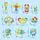 Baby Yard Rattles Toys Set - განსავითარებელი სათამაშოების ნაკრები, 8 image