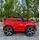 Toyota Land Cruiser Painting Red - ელექტრო მანქანა კაუჩუკის საბურავებით, 4 image