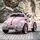 Vintage Baby Car Candy Pink - ელექტრო მანქანა, 9 image