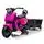 Mercedes Motorcycle With Cart Red - ელექტრო მოტოციკლი მისაბმელი ურიკით, 2 image