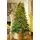 Christmas Tree  210 CM With Lights PE+PVC - ნაძვის ხე შერეული სილიკონის წიწვებით და განათებით