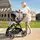 KikkaBoo Modena 4in1 With Carrycot Dark Grey საბავშვო ეტლის კომპლექტი, 2 image