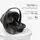 KikkaBoo Modena 4in1 With Carrycot Dark Grey საბავშვო ეტლის კომპლექტი, 12 image