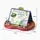 Folding Double Face Children's Drawing Board Red- საბავშვო სახატავი ორმხრივი დაფა, 4 image