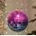Pink Disco Christmas Ball Hanging Decoration - ნაძვის ხის სათამაშო, 2 image