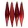 Red Icicle Christmas Hanging Decoration - ნაძვის ხის სათამაშო