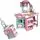 Fashion 2 in 1 Multifunction Baby Makeup Toy Table Set - საბავშვო ტრილიაჟი აქსესუარებით, 4 image