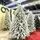 Christmas Tree 210 CM PE + PVC Snow-Covered - დათოვლილი ნაძვის ხე შერეული სილიკონის წიწვებით, 7 image
