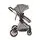 Cangaroo Alma 3 In 1 Dark Grey with I-Size CarSeat საბავშვო ტრანსფორმერი ეტლი, 12 image