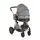 Cangaroo Alma 3 In 1 Dark Grey with I-Size CarSeat საბავშვო ტრანსფორმერი ეტლი, 9 image