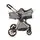 Cangaroo Alma 3 In 1 Dark Grey with I-Size CarSeat საბავშვო ტრანსფორმერი ეტლი, 11 image