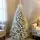 Christmas Tree 210 CM PE + PVC Snow-Covered - დათოვლილი ნაძვის ხე შერეული სილიკონის წიწვებით, 4 image