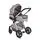 Cangaroo Alma 3 In 1 Light Grey with I-Size CarSeat საბავშვო ტრანსფორმერი ეტლი, 13 image