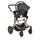 Cangaroo Alma 3 In 1 Black with I-Size CarSeat საბავშვო ტრანსფორმერი ეტლი, 22 image