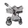 Cangaroo Alma 3 In 1 Light Grey with I-Size CarSeat საბავშვო ტრანსფორმერი ეტლი, 17 image