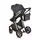 Cangaroo Alma 3 In 1 Black with I-Size CarSeat საბავშვო ტრანსფორმერი ეტლი, 5 image