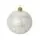 White Snowy Christmas Ball Hanging Decoration - ნაძვის ხის სათამაშო