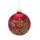Christmas Flower Ball Hanging Decoration - ნაძვის ხის სათამაშო