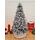Global Snow-Covered Christmas Tree PVC+PE 180 CM დათოვლილი ნაძვის ხე შერეული სილიკონის წიწვებით