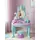 Princess Dressing Table Blue Set With Chair - საბავშვო ტრილიაჟი სკამით, 3 image