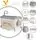 Cangaroo Play yard Indiana Grey საწოლ მანეჟი