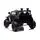 Jeep Wrangler Sport Car Black - ელექტრო მანქანა კაუჩუკის საბურავებით, 4 image