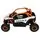 Racing Road Car White - ელექტრო მანქანა კაუჩუკის საბურავებით, 3 image
