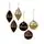 Cappuccino Half Velvet Hanging Decoration - ნაძვის ხის სათამაშო, 2 image