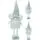 Silver Gnome Christmas Decoration - საახალწლო დეკორატიული გნომი, 2 image