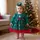 Beautiful Christmas Dress With Headband - საბავშვო საახალწლო კაბა თმის აქსესუარით, 2 image