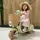 Vespa Moto Green With Basket - ელექტრო სკუტერი კალათით