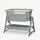 KikkaBoo Nanna 2 Grey ახალშობილის საწოლი