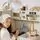 Elegant Kitchen Playset  White - საბავშვო ხის სამზარეულო, 6 image