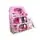 Pink Wooden Doll House With Slide And Accsesoriess  - თოჯინის ხის სახლი სასრიალოთი და ავეჯით, 7 image