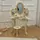 Premium Wooden Three Miror Dresser Set With Accsesoriess  - ხის საბავშვო ტრილიაჟი აქსესუარებით