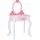 Heart Wooden Dresser Set With Accessiries - ხის საბავშვო ტრილიაჟი აქსესუარებით, 4 image