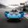 Lamborghini Hurricane Drift Car Blue - ელექტრო მანქანა კაუჩუკის საბურავებით და ტყავის სავარძლით, 2 image