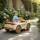 Mclaren Electric Car Painting Milk Coffee - ელექტრო მანქანა, 10 image