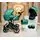 Adamex Lumi Air 3 in 1 Stroller SM500 - საბავშვო ეტლის კომპლექტი