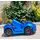 Ferrari Electric Car Painting Blue - ელექტრო მანქანა, 5 image