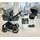 Adamex Vasco 3 in 1 Stroller TK57 TIP - საბავშვო ეტლის კომპლექტი