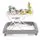 Moni Baby walker Forest grey - ჭოჭინა, 4 image