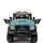 Mercedes Off-Road Car Blue - ელექტრო მანქანა კაუჩუკის საბურავებით, 3 image