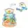 Moni Toys 2 in 1 push walker and play mat Blue piano HE0637 - საბავშვო ვოლქერი/განსავითარებელი ხალიჩა