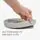 KikkaBoo Divided plate with suction base Platinum Silicone Sand  - საბავშვო ჭურჭლის ნაკრები, 4 image