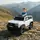Land Cruiser Toyota Prado White - ელექტრო მანქანა კაუჩუკის საბურავებით