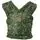 KikkaBoo Sling Isla Secret Garden Deep Green - ახალშობილის სლინგი
